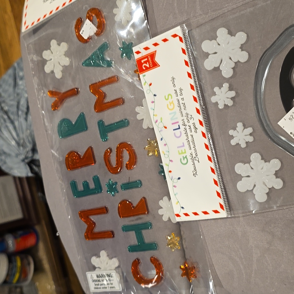 ❤️10/$10 Christmas gel clings